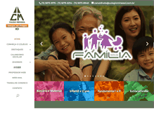 Tablet Screenshot of colegiomirassol.com.br
